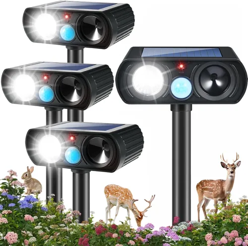 Vista 10 de 2026 Upgraded Sonic Fortress Pro Deer Repellent Devices 2Pack