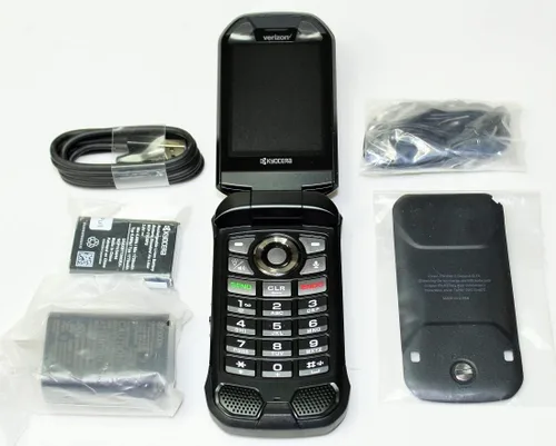 Vista 3 de Kyocera DuraXV Extreme KYOE4810NC e4810NC e4810 nc - Teléfono celular resistente al agua, resistente, abatible, Verizon y GSM desbloqueado (renovado)
