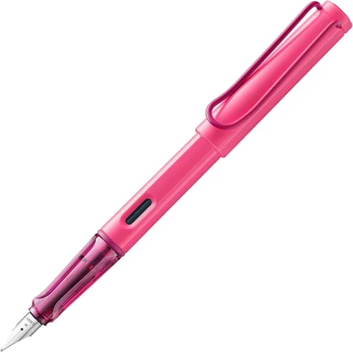 Vista 19 de Lamy Safari Pluma Estilográfica - Diseño Elegante Plumas Geniales, Mejores Plumas Estilográficas para Escritura Suave, Diario y Caligrafía - Pluma
