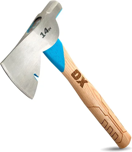 Vista 15 de OX Tools Pro Series - Martillo para enmarcar California de 3 libras, martillo de garra recta de cara fresada con cabeza de acero forjado y mango