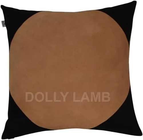 Vista 60 de D DOLLY LAMB Funda de almohada de piel de cordero – Funda de cojín para sofá, fundas decorativas para sala de estar y dormitorio, 14 x 14 pulgadas