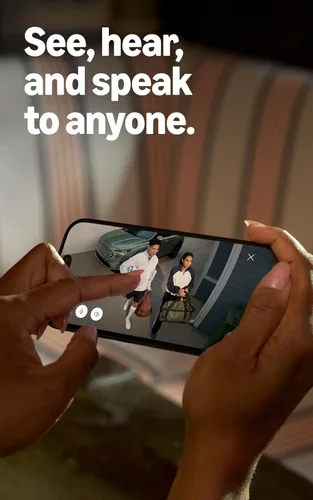 Vista 3 de Cámara con luz de enfoque inalámbrica Ring Plus: seguridad para tu casa o negocio con video HD, comunicación bidireccional, visión nocturna a