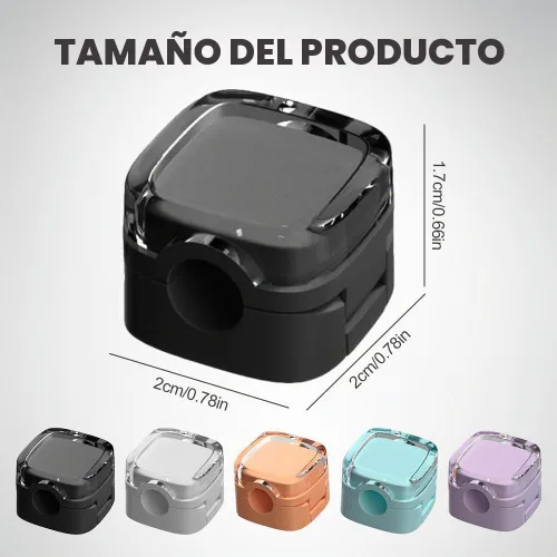 Vista 7 de Paquete de 6 clips magnéticos para organizar cables, nuevo organizador de cables magnéticos 2024, soporte de almacenamiento de cables de carga USB