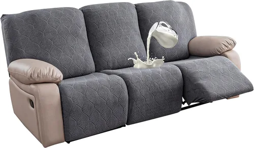 Vista 21 de Funda para Silla Reclinable 100% Impermeable, 1 Pieza Fundas Elásticas para Sofá Reclinable Lavables para Silla Reclinable para Mascotas, Perros