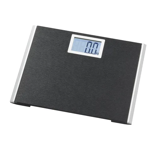 Vista 6 de Báscula Eat Smart Precision Plus para peso corporal, plataforma ancha para mayor comodidad. Capacidad extra pesada de 440 libras