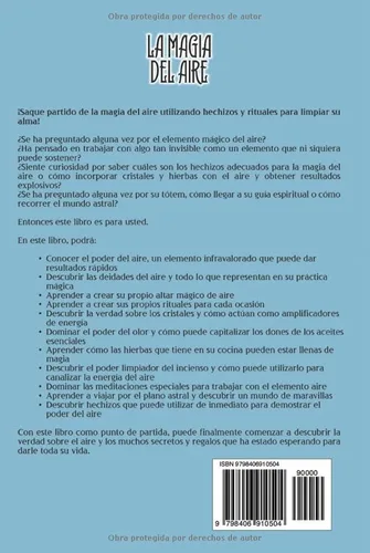 Vista 2 de La Magia del aire El aire en la brujería y la magia utilizado en hechizos, cristales, rituales, hierbas, meditación, viajes astrales y tótems