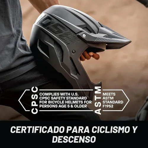 Vista 6 de Mongoose Título Casco Completo