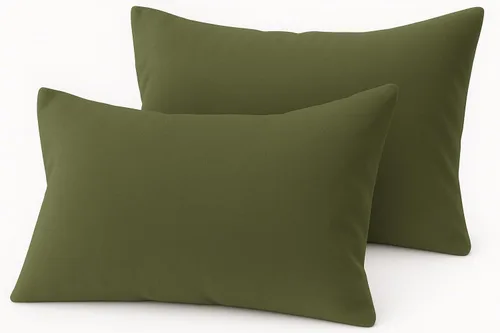 Vista 20 de COTTON STICH Juego de 2 fundas de almohada para niños pequeños, mini fundas de almohada de algodón de 600 hilos, fundas de almohada suaves y ligeras