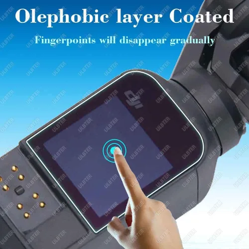 Vista 4 de ULBTER Protector de pantalla de lente para DJI Osmo Pocket 2 / Pocket 1 [2+2 unidades]