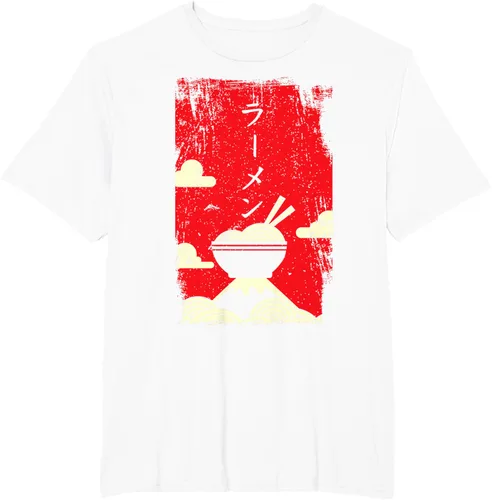 Vista 15 de Ramen Noodles Camiseta de arte japonés, Negro
