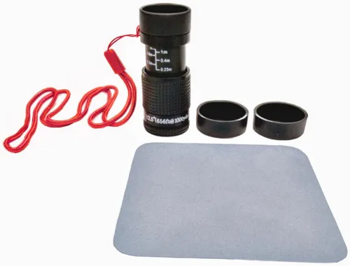 Vista 9 de Monocular de primer plano diseñado para usuarios de baja visión que tienen discapacidad visual. Monoculares de aumento de tamaño mini para visión a