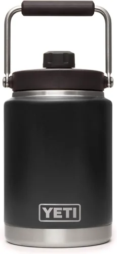 Vista 11 de YETI Rambler Jarra de Medio Galón, Aislada al Vacío, A Prueba de Fugas, Acero Inoxidable con MagCap Rosa (Tropical Pink)