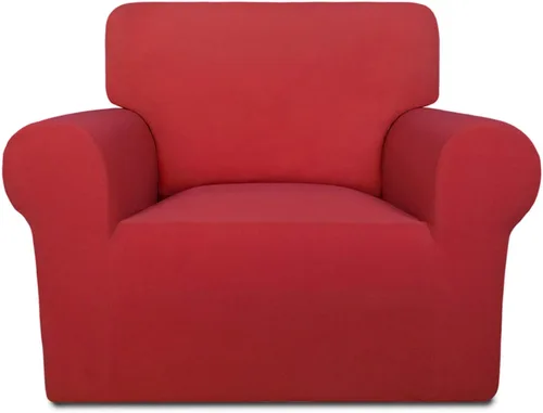 Vista 123 de PureFit Funda súper elástica para sofá reclinable con bolsillo, funda de sofá suave y antideslizante de elastano, lavable, protector de muebles