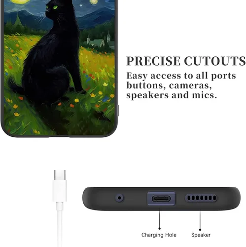 Vista 4 de Funda para Moto G Stylus 2022 4G para mujeres, hombres y niñas, suave, delgada, de poliuretano termoplástico, a prueba de golpes, para Motorola Moto