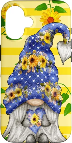Vista 32 de Love for Garden Mom Spring and Summer Women Sunflower Gnome Case for iPhone 17