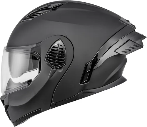 Vista 8 de OUMURS Cascos modulares de motocicleta de cara completa abatible, casco de motocicleta para bicicleta de calle, unisex, modelo 167 para adultos