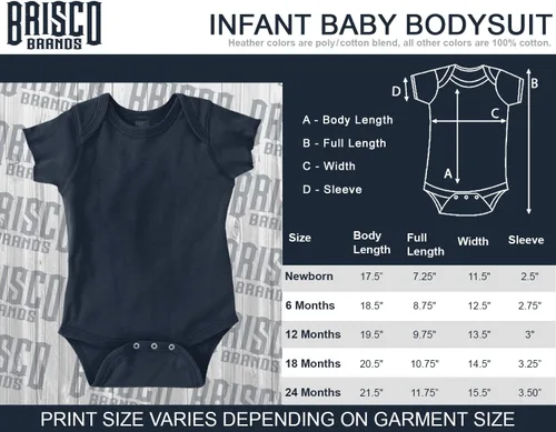 Vista 6 de Brisco Brands Proof Daddy no siempre está cazando mamelucos para bebés niños o niñas