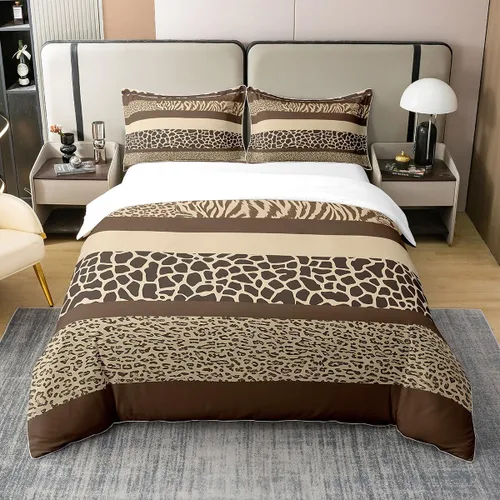 Vista 10 de jejeloiu Funda de edredón de camuflaje 100% algodón, tamaño individual, ropa de cama de camuflaje, juego de funda de edredón de algodón