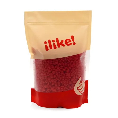 Vista 7 de Corazónes Imperiales de Canela Bolsa de 3 Libras Dulces de Canela Picante a Granel Trozos de Caramelo en Forma de Corazón para Hornear