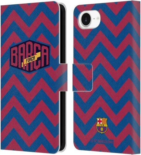 Vista 17 de Head Case Designs Funda de piel con licencia oficial del FC Barcelona con logotipo y patrón de Forca Barca, compatible con Apple iPhone 11