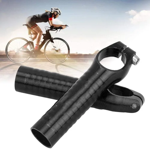 Vista 6 de Extremos de manillar, 1 par de manillar de bicicleta de aleación de aluminio, extremos de barra de manillar de ciclismo para bicicletas de montaña