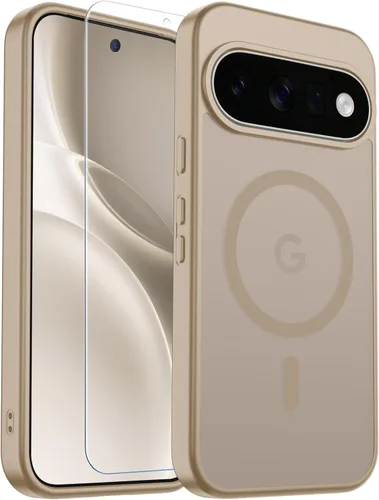 Vista 81 de SUPFINE Funda magnética para Google Pixel 10 Pro XL con protector de pantalla (imanes integrados) (protección contra caídas de grado militar)