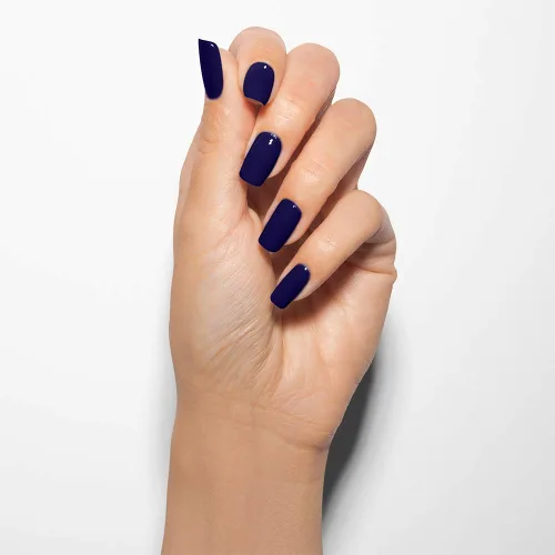 Vista 3 de Morgan Taylor Esmalte de uñas profesional azul, esmalte de uñas azul, laca de uñas de larga duración, 0.5 onzas