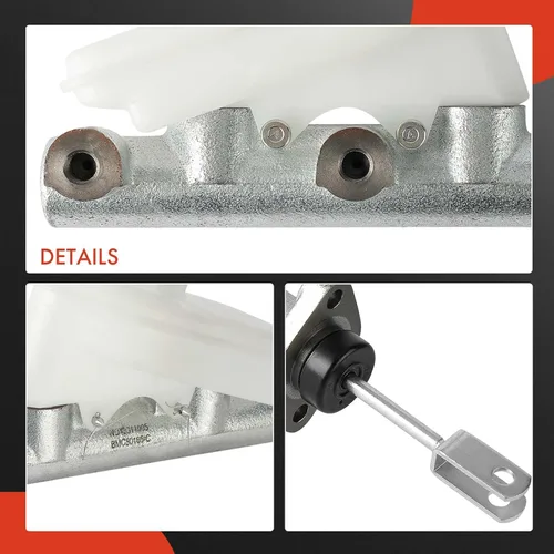 Vista 7 de A-Premium Cilindro maestro de freno con depósito y tapa compatible con vehículos Triumph - Spitfire 1976 1977 1978 1979 1980 1.5L - Reemplazar #