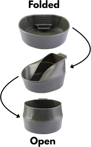 Vista 2 de Mil-Tec Fold-a-Cop 20.3 fl oz Oliva