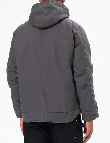 Vista 3 de Carhartt - Chaqueta con forro de sherpa prelavado y ajuste suelto para hombre