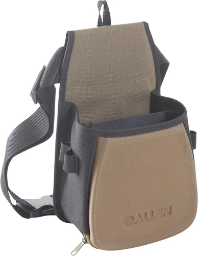 Vista 4 de Allen Company Shotgun Shell Pouch - Clay, Trap and Skeet Shooting Accessories - Hunting and Gun Range Gear - Soft Canvas Design - Shotgun Shell