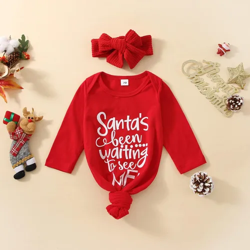Vista 6 de Camisones florales para bebés recién nacidas niñas con diadema, ropa de dormir, mamelucos, sacos de dormir, conjuntos Navidad y carta