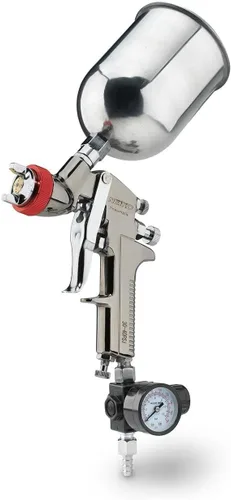 Vista 12 de NEIKO 31207A HVLP Mini pistola pulverizadora de aire con alimentación por gravedad Tamaño de boquilla de 0,4 pulgadas 125 cc