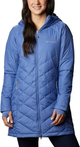 Vista 20 de Columbia Chaqueta larga con capucha Heavenly para mujer Verde (Stone Green)