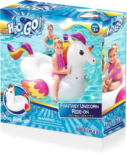 Vista 3 de Bestway H2OGO! Fantasy Unicorn flotador para piscina infantil