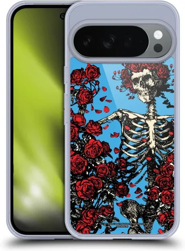 Vista 190 de Head Case Designs Funda de gel con licencia oficial de Grateful Dead Bear Trends [protección de grado militar] compatible con Google Pixel 3