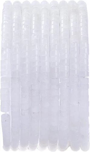 Vista 45 de Abalorios Espaciadores de Jade Natural Africano 4x2mm 38cm/str Redondos Planos Semipreciosos para Hacer Pulseras y Collares Jade africano