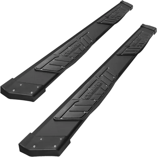 Vista 11 de COMNOVA AUTOPART Estribos de aluminio compatibles con Honda Ridgeline 2006-2014. Estribos laterales Ridgeline de 6.5 pulgadas, barras Nerf escalones
