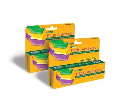 Vista 3 de Natureplex Triple Antibiótico Original Ungüento 0.33 onzas Tubo 4 Pack