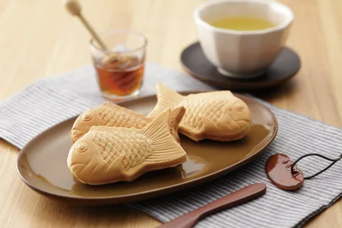 Vista 3 de Vitantonio Placa Poisson (Taiyaki) 2 discos PVWH-10-PO