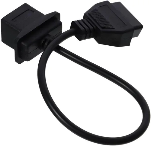 Vista 3 de BYOBYO Cable adaptador de conector de herramienta de diagnóstico OBD1 a 16 pines OBD2, cable adaptador de convertidor de escáner de diagnóstico apto