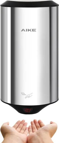 Vista 10 de AIKE Secador de manos Air Foce,UL aprobado 120V 1350W,Bar Pro MatteBlack Negro