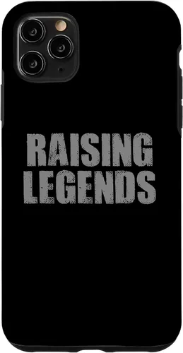 Vista 11 de iPhone 15 "RAISE LEGENDS" Proud. Dedicated. Bold. Parenting Case