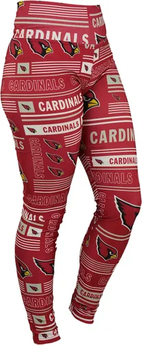 Vista 101 de Zubaz NFL Mallas para mujer de longitud completa de cintura alta básica 1.0