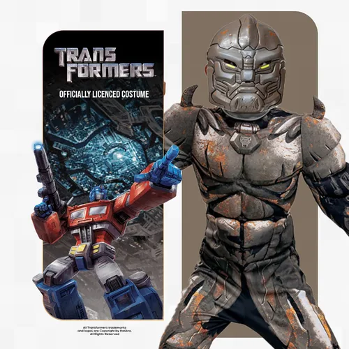 Vista 2 de Disguise Disfraz de Rhinox para niño de Transformers Rise of the Beasts