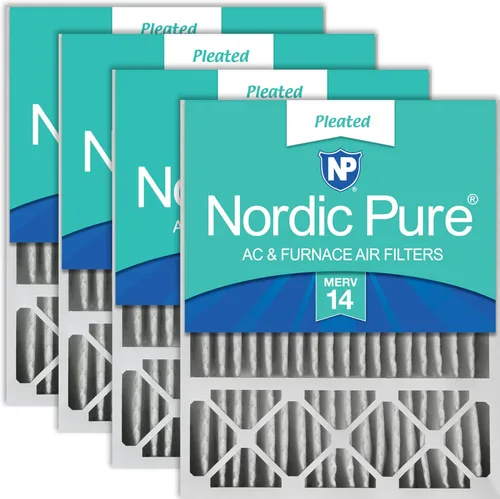 Vista 39 de Nordic Pure 16x25x5 (15_3/4 x 24_3/4 x 4_3/8) Honeywell/Lennox Filtro de aire de reemplazo MERV 8 1 unidad