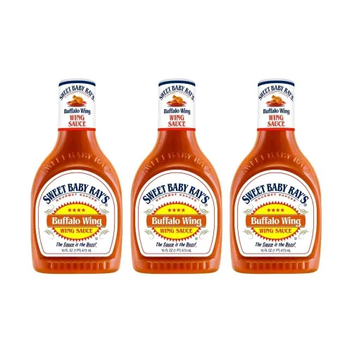 Vista 11 de Sweet Baby Ray's Salsa de alas y glaseado - Buffalo Wing (paquete variado)