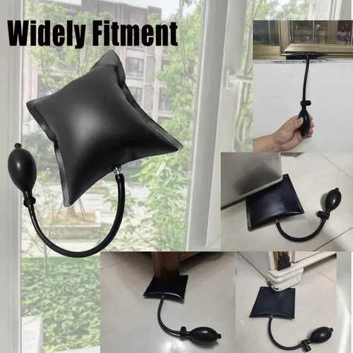 Vista 9 de Bomba de cuña de aire para automóvil, bolsa de cuña de aire ajustable automática, herramienta de nivelación y alineación, bolsa inflable