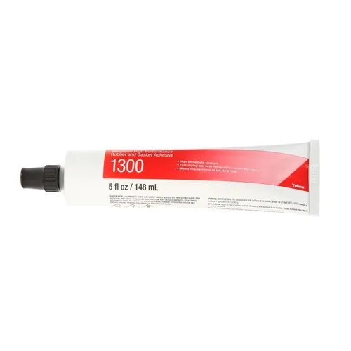 Vista 2 de 3M Neopreno adhesivo de alto rendimiento para juntas y caucho 1300, color amarillo, grado industrial, resistente, para unión de juntas, tubo de 5 fl