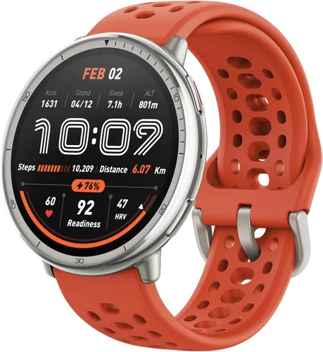 Vista 12 de Amazfit Reloj inteligente Active 2 Premium de 1.32 pulgadas, cristal